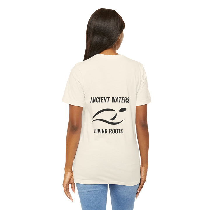 Ancient Waters. Living Roots. — NÓSKNÓS Tee